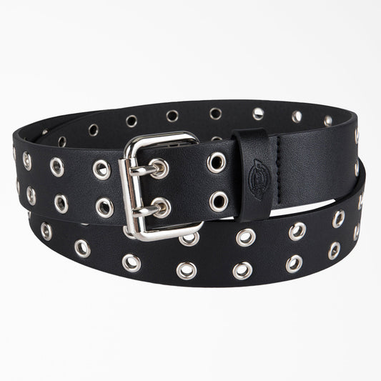 Women's Leather Double Grommet Belt For Men|Women | Dickies