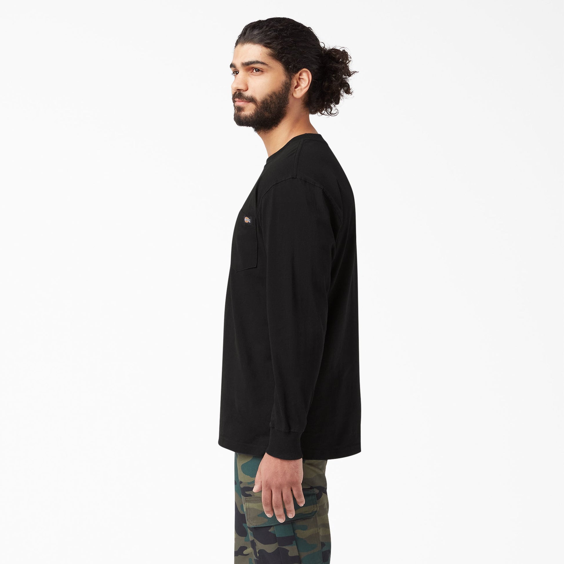Heavyweight Long Sleeve Pocket T-Shirt For Men | Dickies