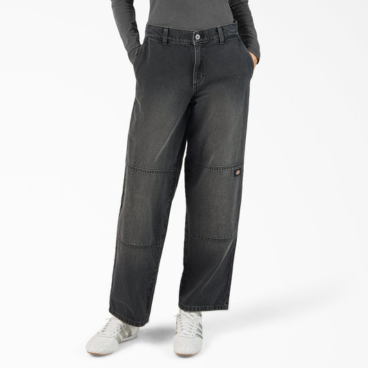 Women’s Loose Fit Double Knee Jeans For Women | Dickies