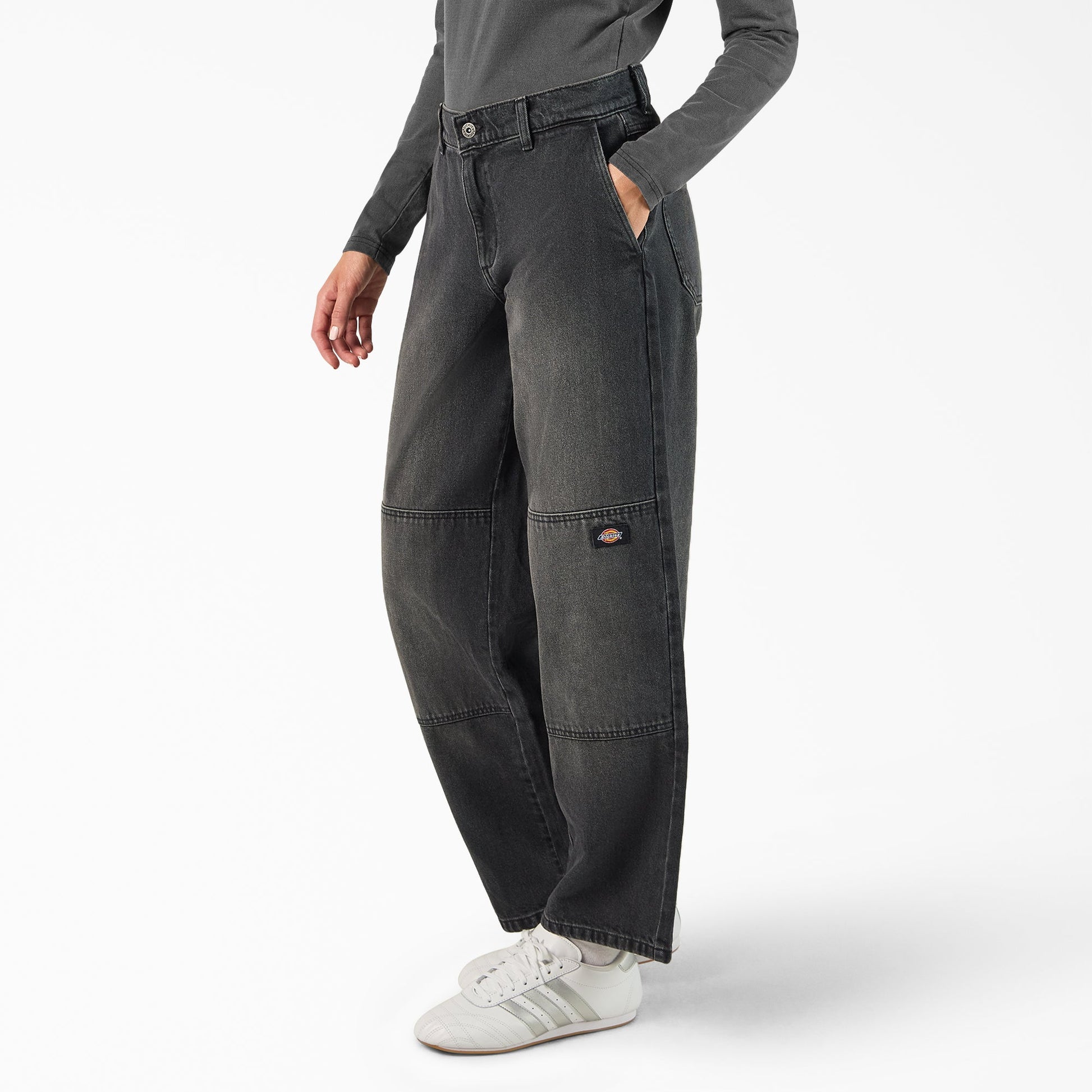 Women’s Loose Fit Double Knee Jeans For Women | Dickies
