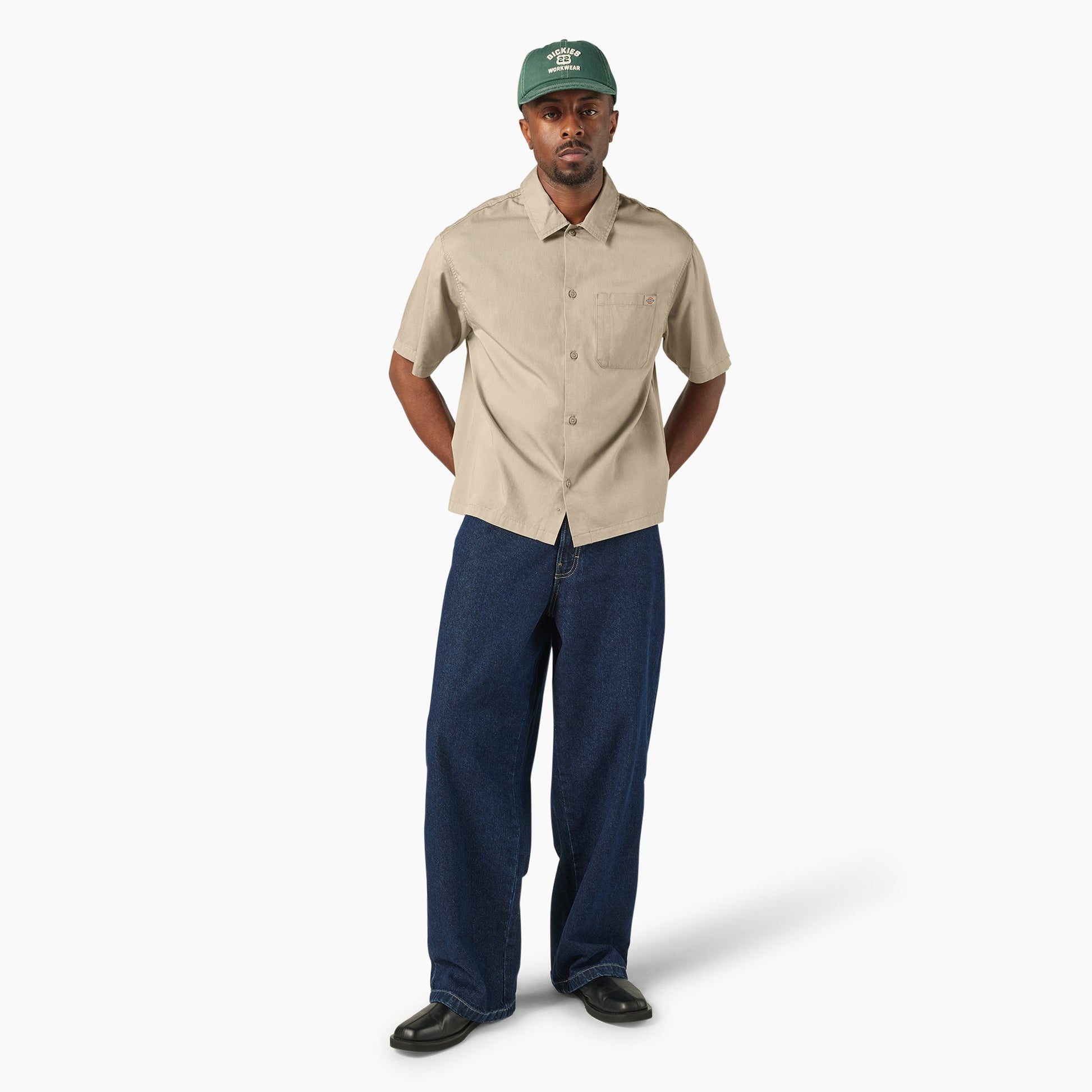 Lynnville Short Sleeve Work Shirt For Sale | Dickies
