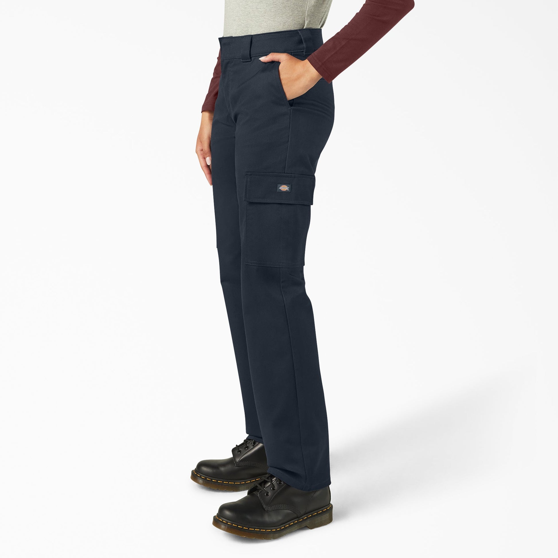 Women's Super Flex Straight Leg Cargo Pants For Women | Dickies