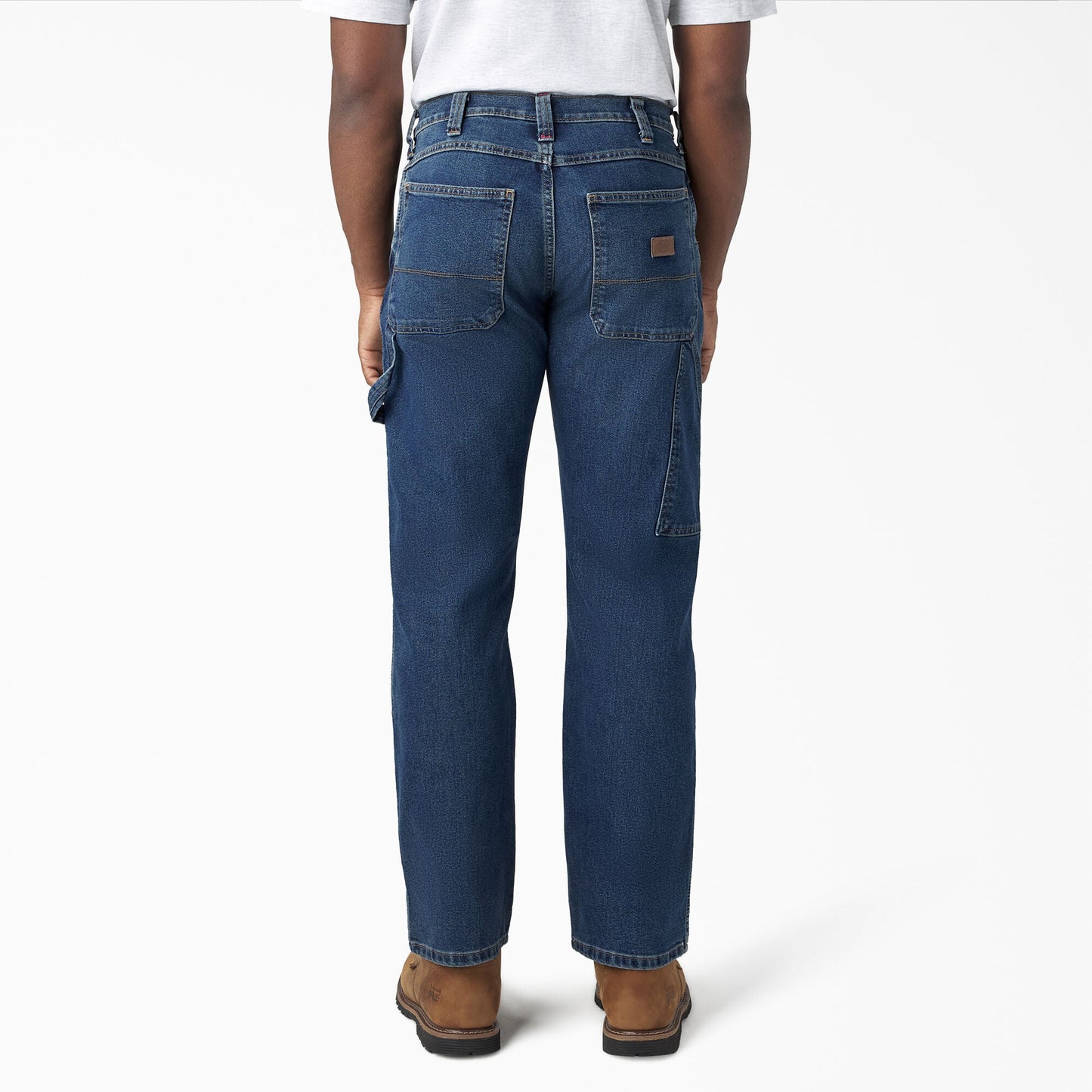 FLEX Relaxed Fit Double Knee Jeans For Men | Dickies