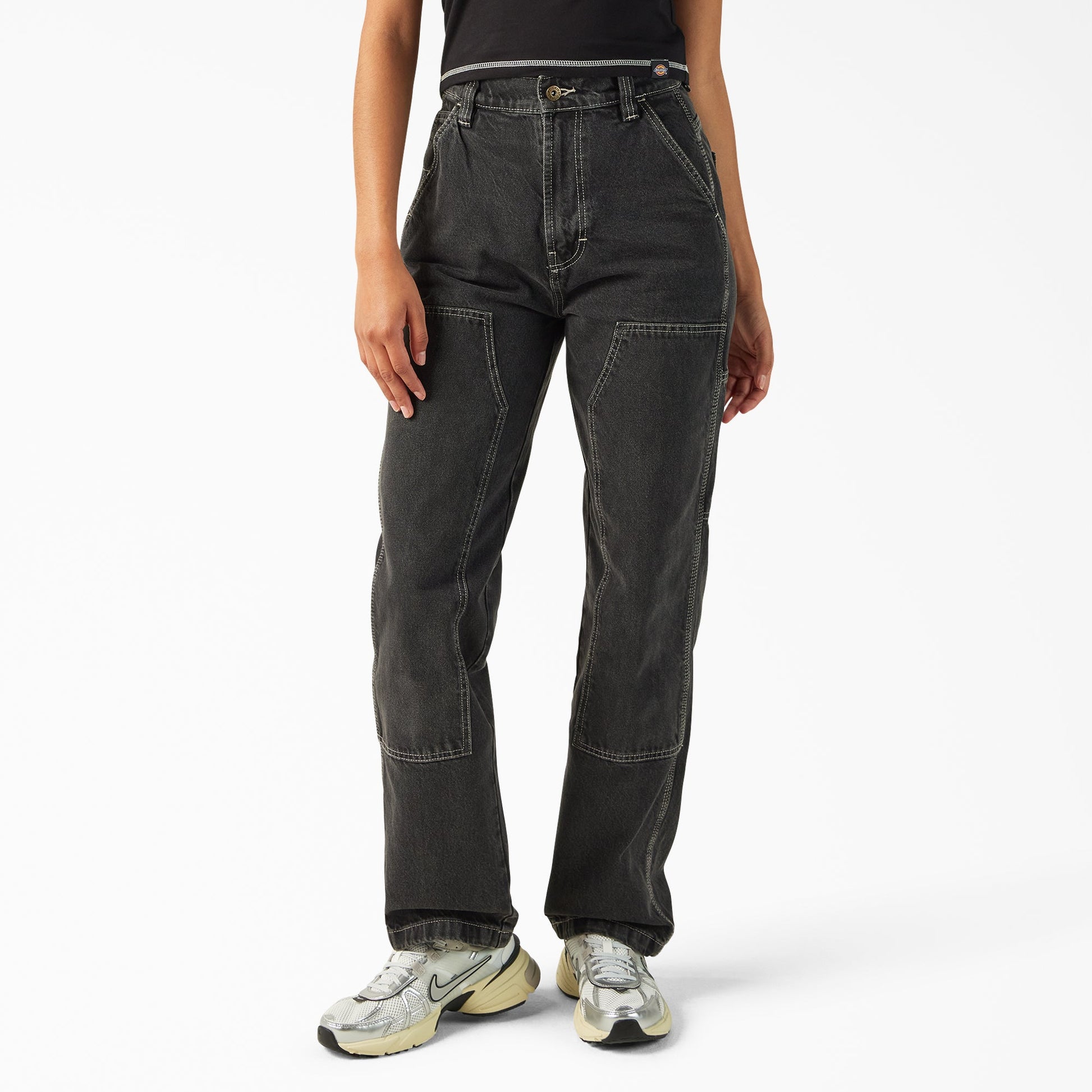 Women’s Madison Loose Fit Double Knee Jeans For Women | Dickies