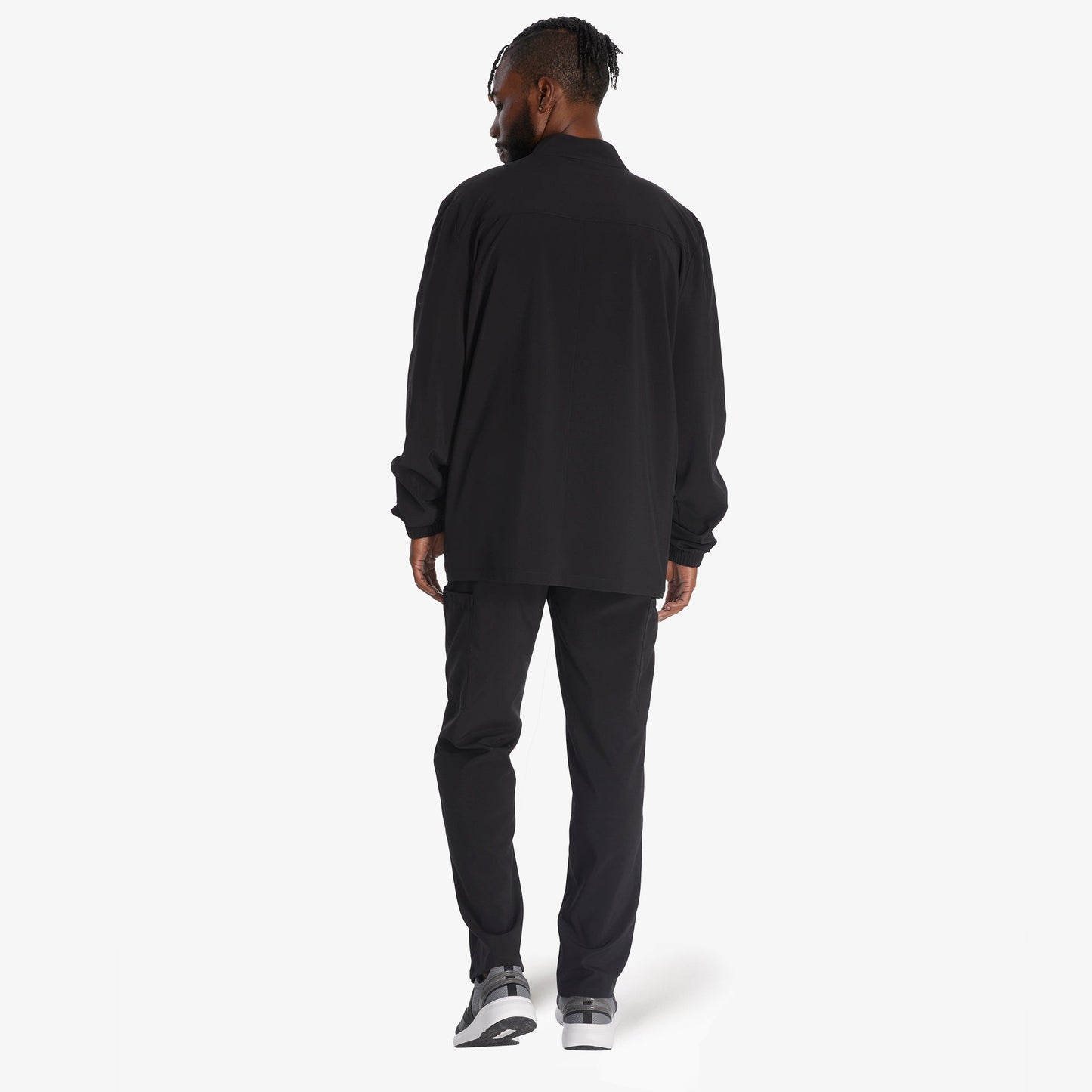 Men's EDS Essentials Zip Front Scrub Jacket For Men|Scrubs | Dickies