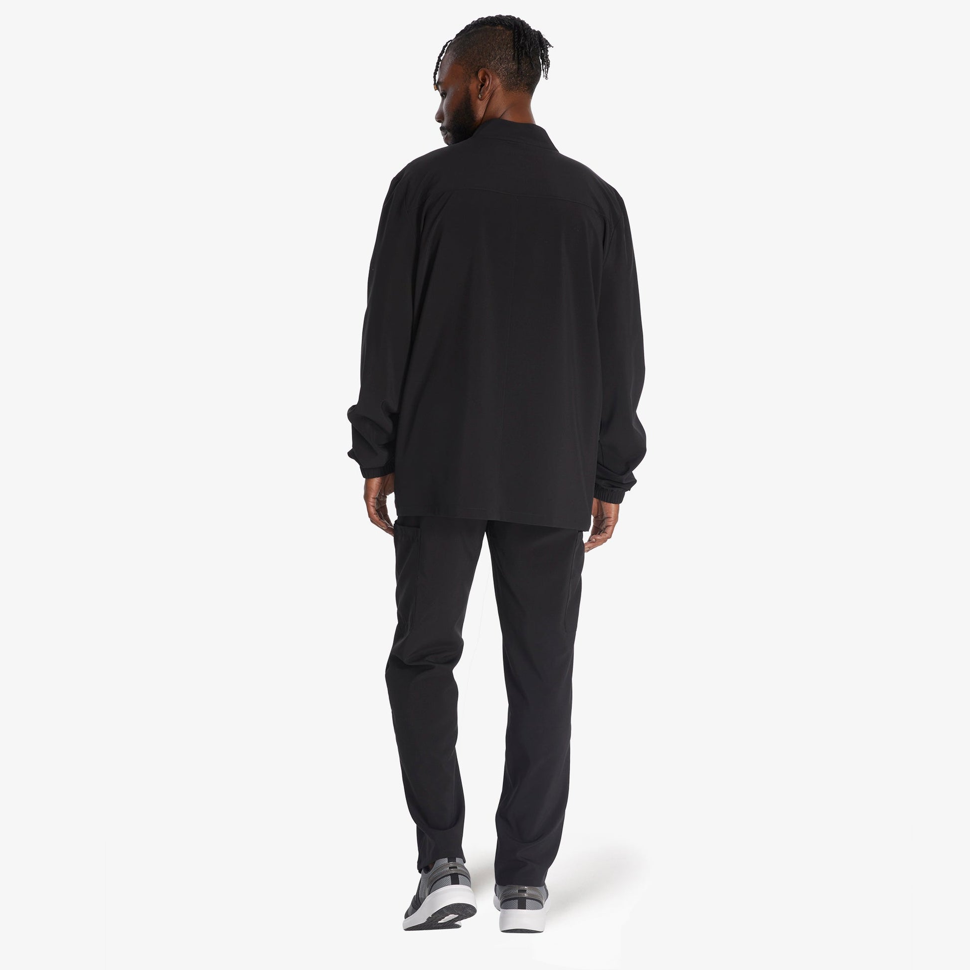Men's EDS Essentials Zip Front Scrub Jacket For Men|Scrubs | Dickies