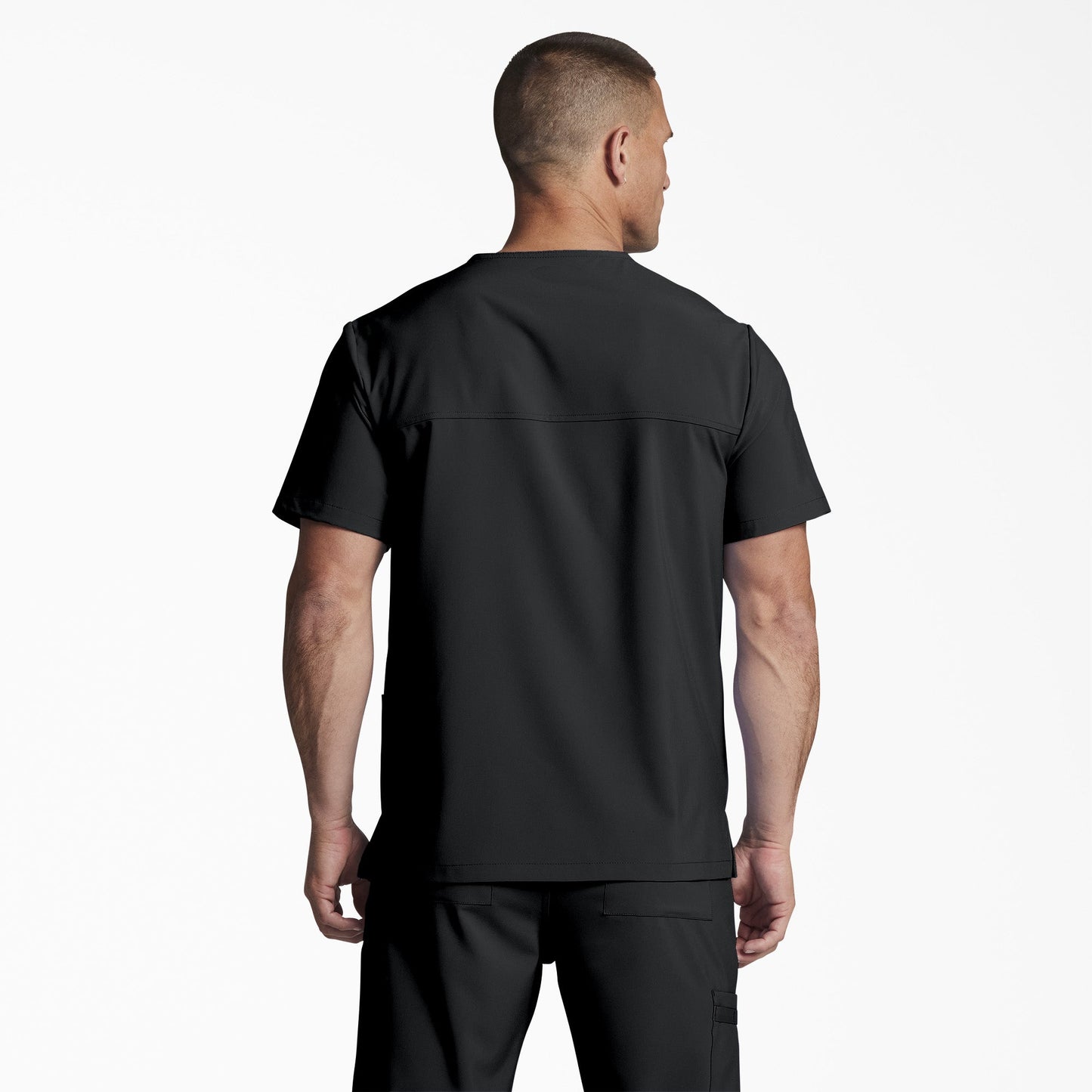 Unisex EDS Essentials V-Neck Scrub Top For Men|Scrubs|Women | Dickies