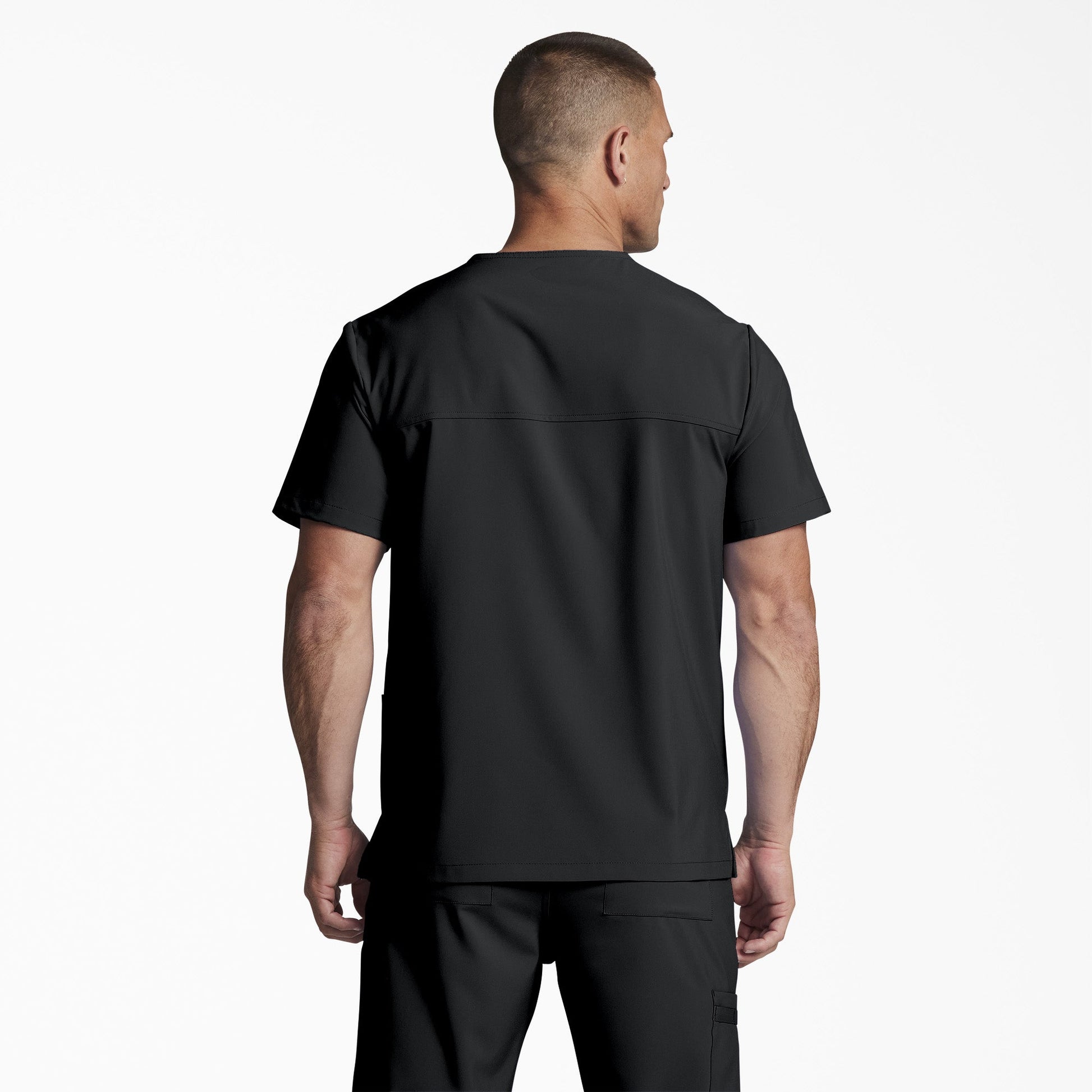 Unisex EDS Essentials V-Neck Scrub Top For Men|Scrubs|Women | Dickies