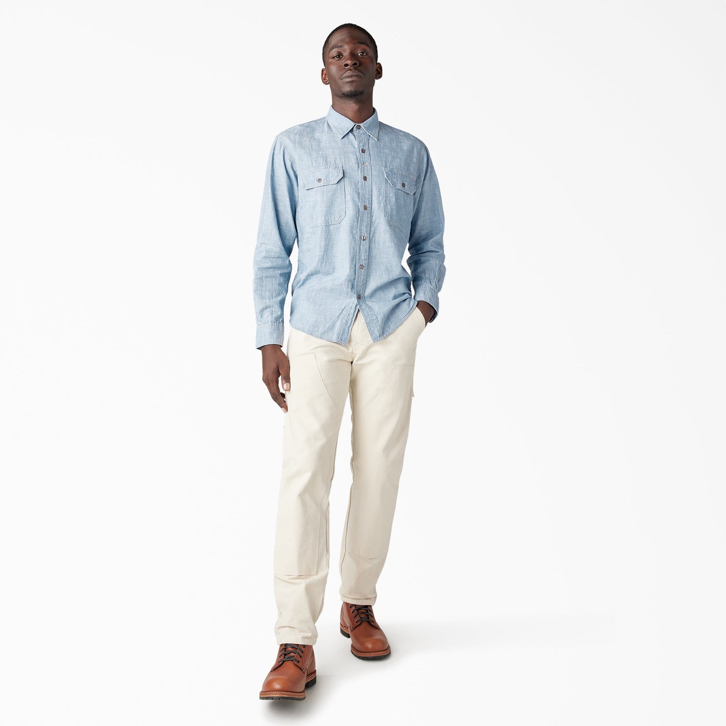 Dickies 1922 Long Sleeve Work Shirt For Men|Sale | Dickies