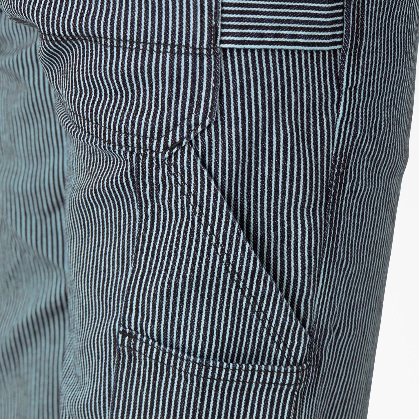 Women's FLEX Relaxed Fit Hickory Stripe Carpenter Pants For Women | Dickies