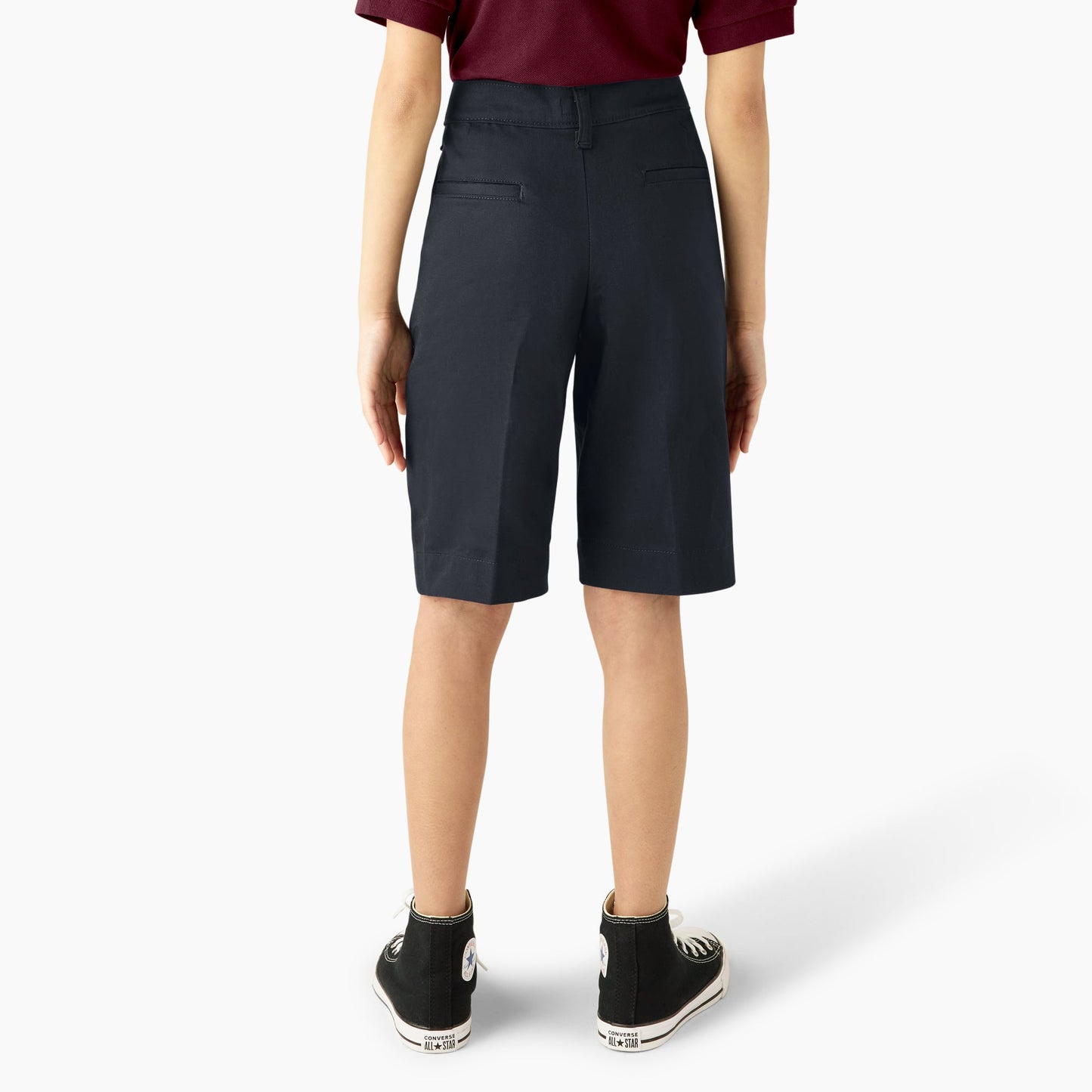Girls' Classic Fit Bermuda Shorts, 4-20 For Kids | Dickies
