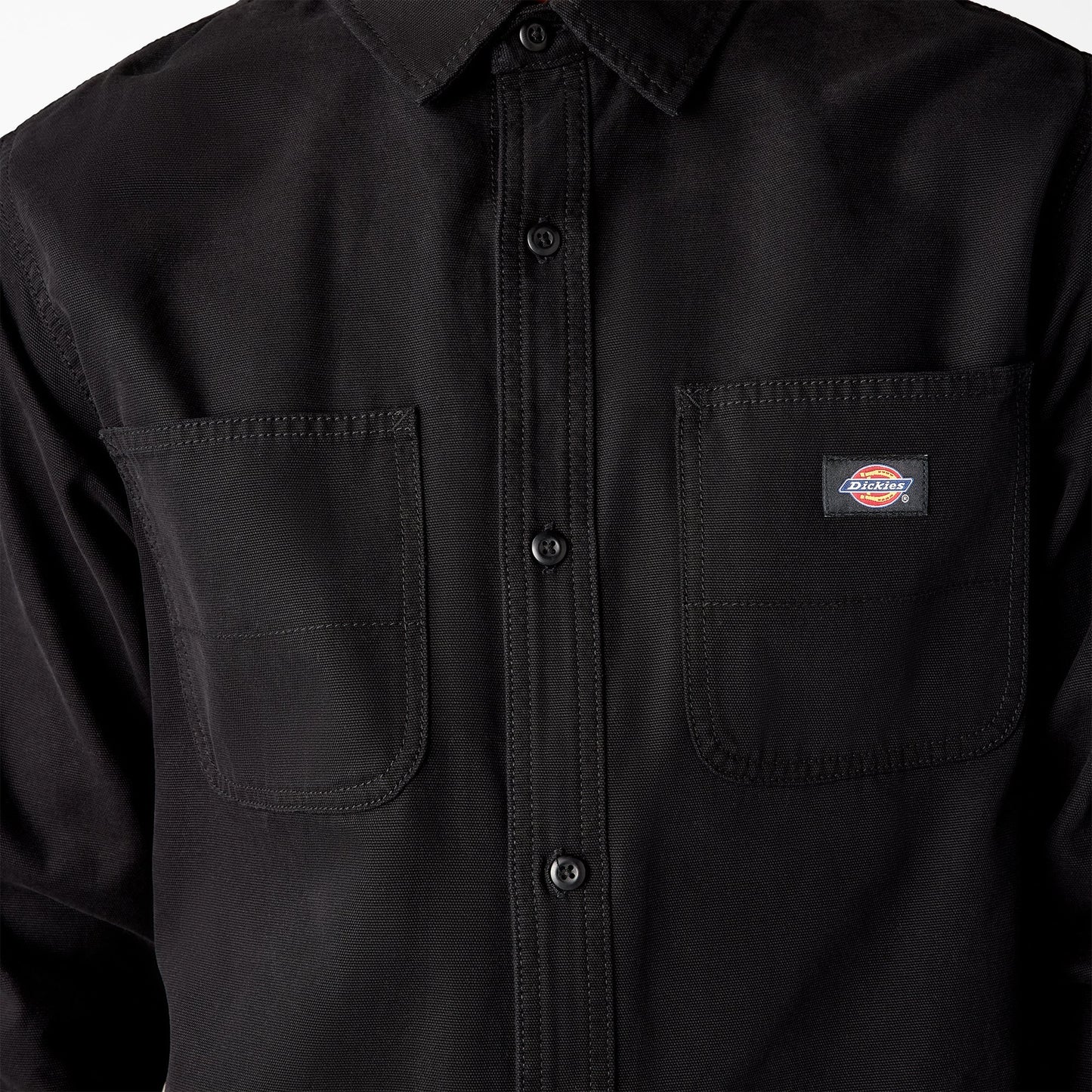 Duck Canvas Long Sleeve Utility Shirt For Men | Dickies