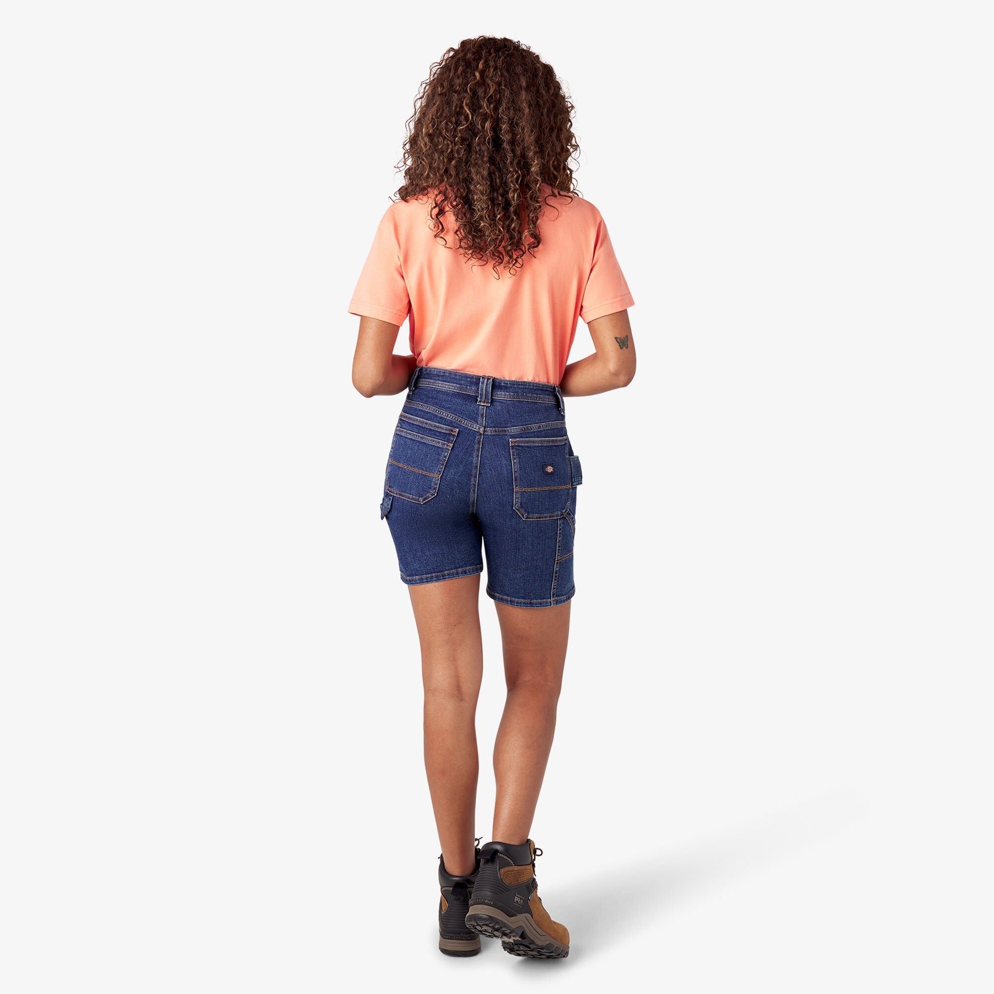 Women’s Relaxed Fit Denim Carpenter Shorts, 7" For Women | Dickies