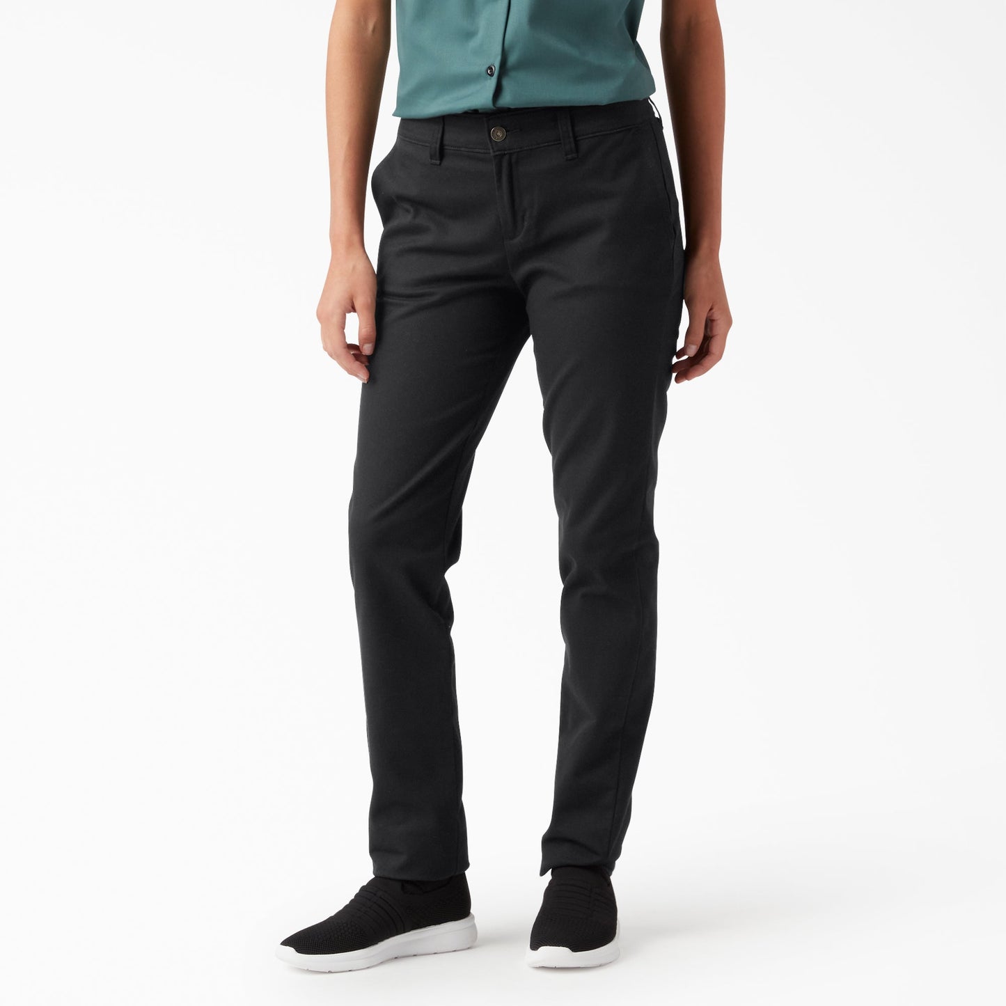 Women's Plus Mid Rise Skinny Leg Pants For Women | Dickies