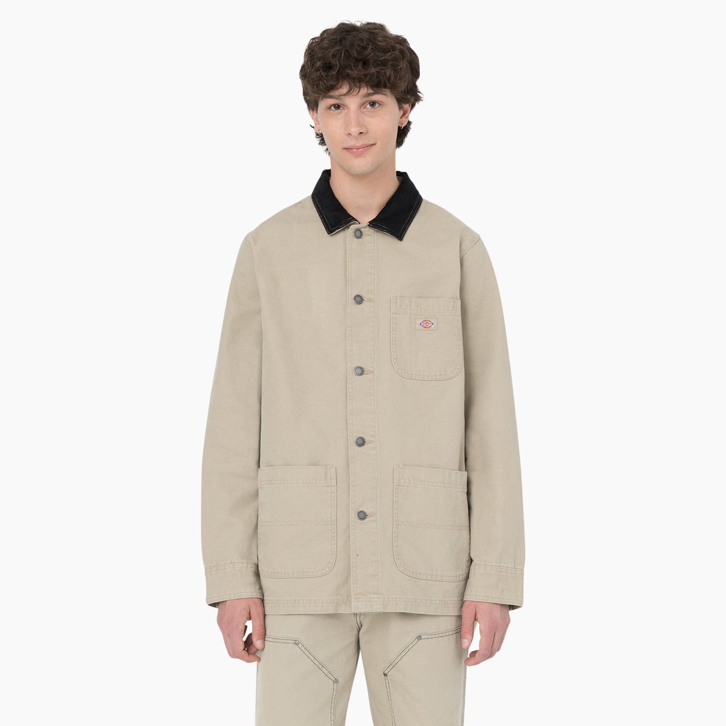Stonewashed Duck Unlined Chore Coat For Men | Dickies