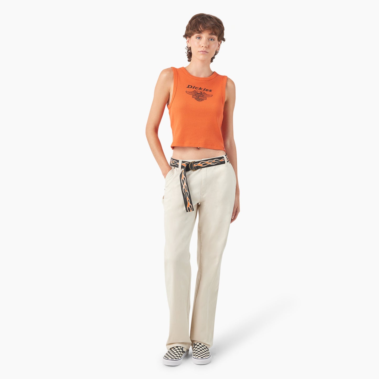 Dickies x Harley-Davidson Women’s Carpenter Pants with Belt For Women | Dickies