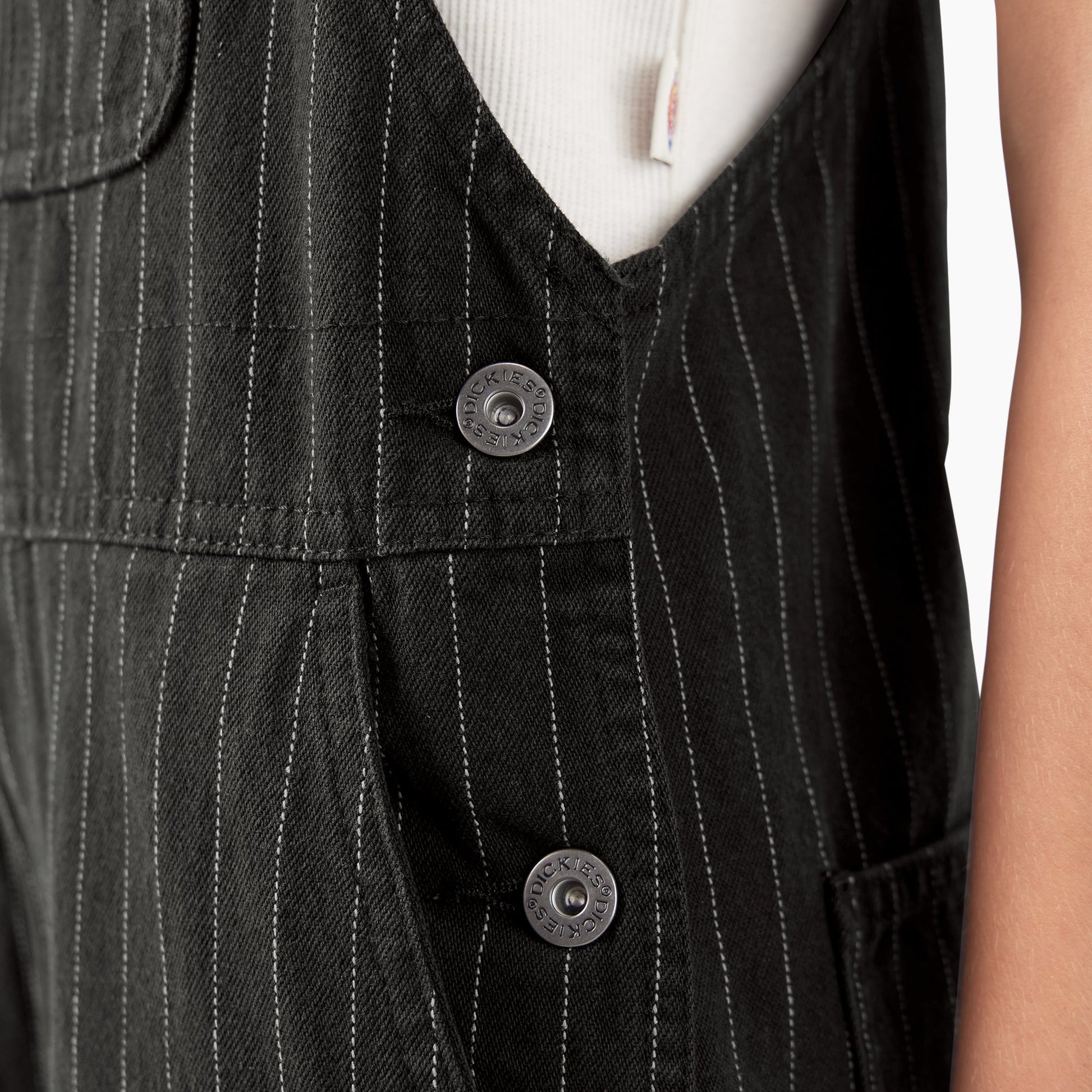 Women’s Pinstripe Service Bib Overalls For Sale | Dickies