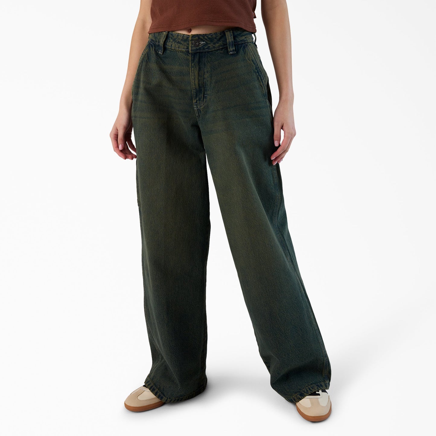 Women’s Loose Fit Denim Carpenter Jeans For Sale | Dickies