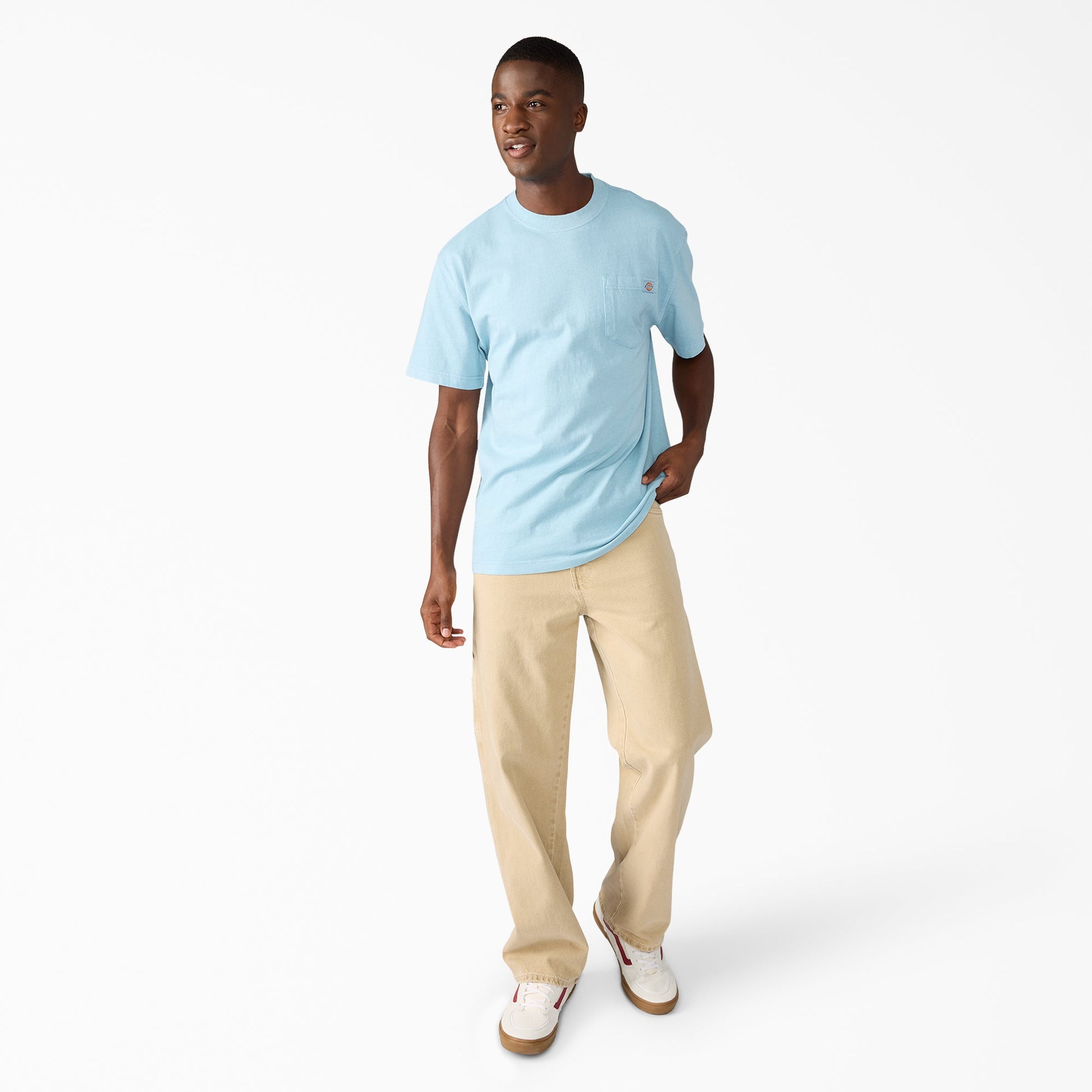Worn In Heavyweight Pocket T-Shirt For Sale | Dickies